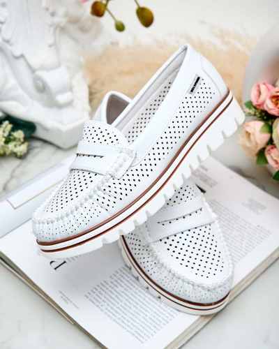 Royalfashion Ажурни дамски мокасини Leteller