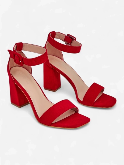 Royalfashion Дамски еко велурени сандали Ardeni