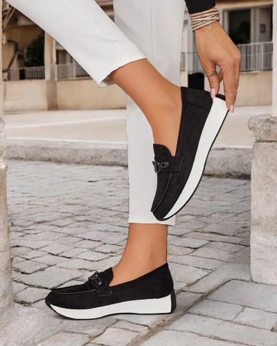 Royalfashion Елегантни дамски мокасини Zoli