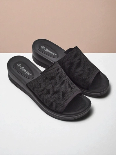 Royalfashion Дамски сандали на ниска платформа Elara