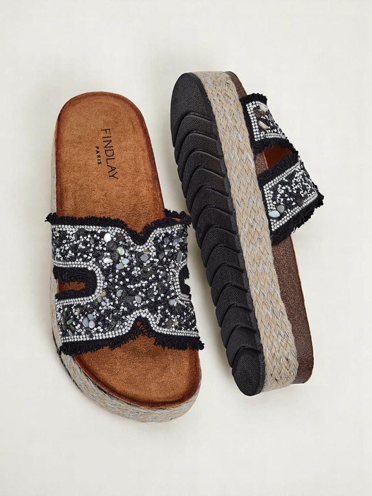 Royalfashion дамски чехли с декорации Candy Candy