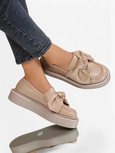 Royalfashion Елегантни дамски мокасини с панделка Ortto