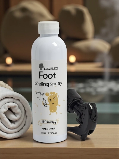 Дамски спрей за пилинг на крака Luxelux 200ml