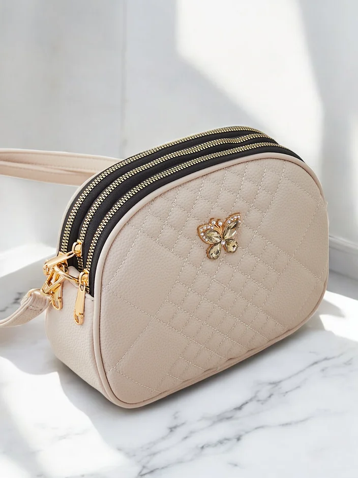 Royalfashion Oval малка дамска чанта от еко-кожа