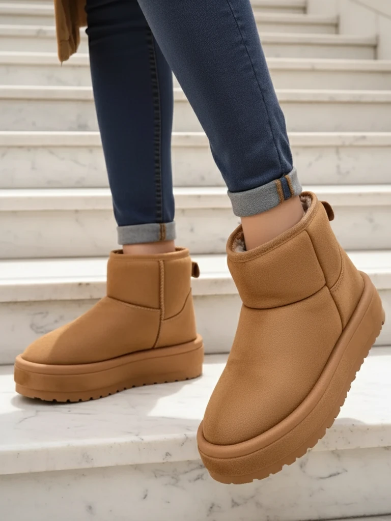 Royalfashion Дамски снежни ботуши Ysiof