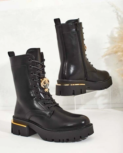 Royalfashion Дамски високи ботуши Sococ