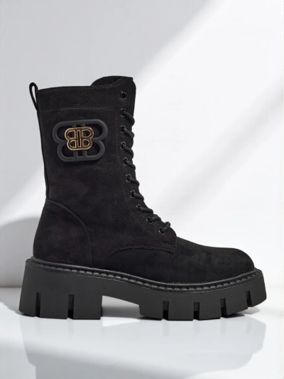 Royalfashion Дамски боти тип работнически Milloze