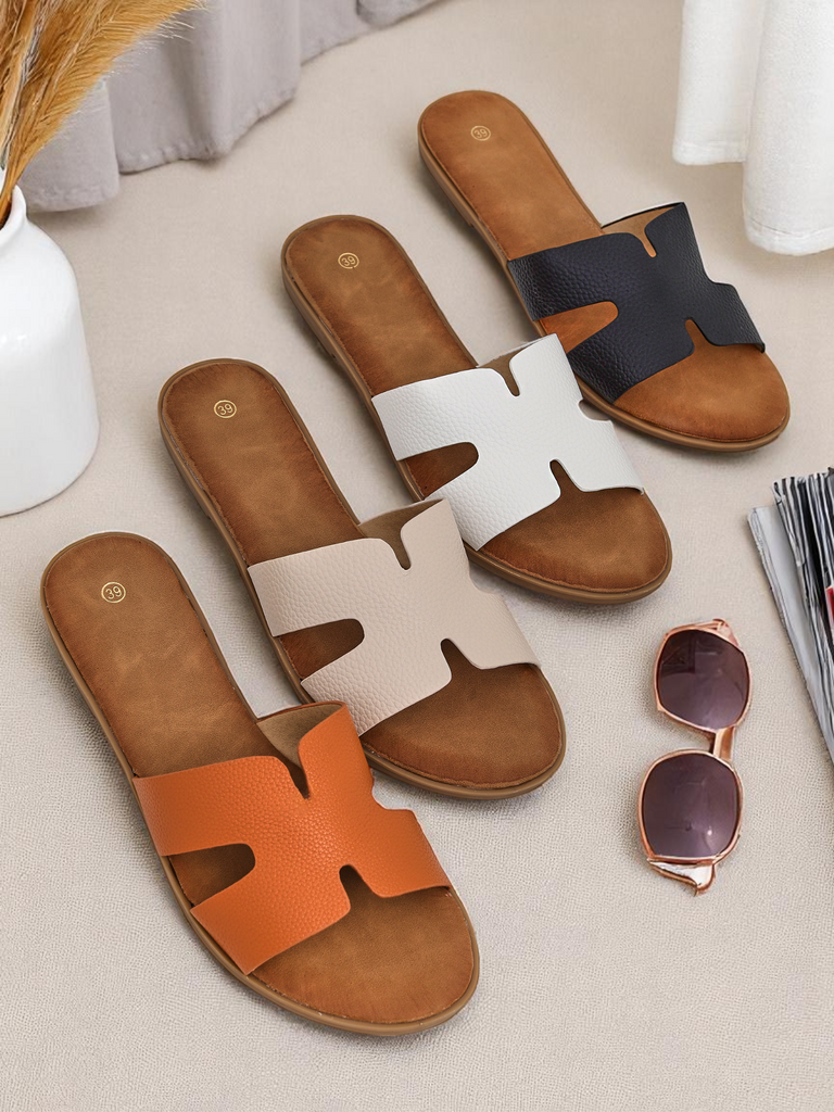 Royalfashion дамски чехли с равна подметка - Ежедневен стил