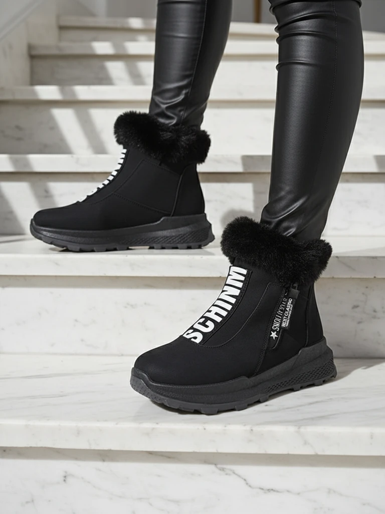 Valentina Черни Боти с Подплата