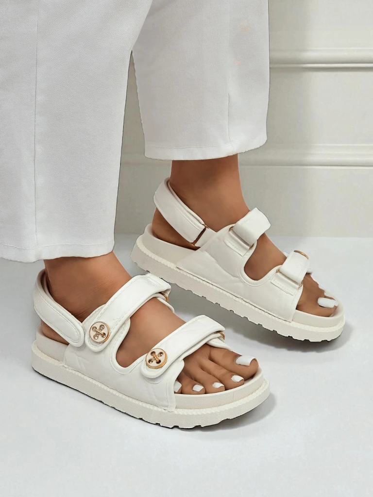 Royalfashion Дамски сандали с по-дебела подметка Vivere