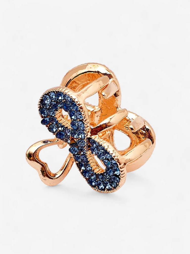 Royalfashion Фиба за коса с цирконии TwinkleGrip