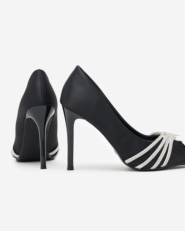 Royalfashion Дамски помпи Cabricca с цирконий