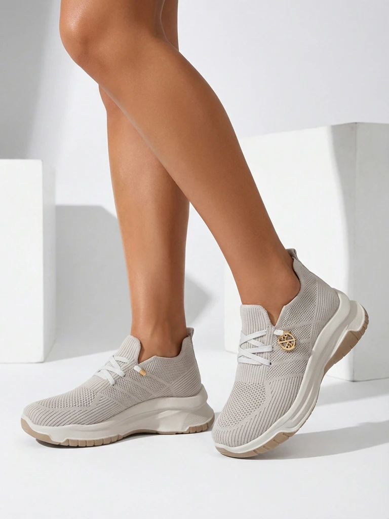 Royalfashion дамски текстилни спортни обувки без връзки Teletta