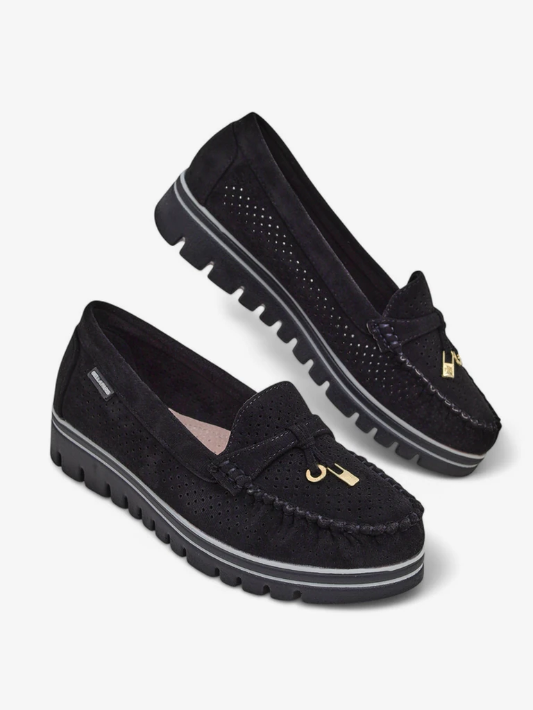 Royalfashion дамски мокасини с връзки Elissas