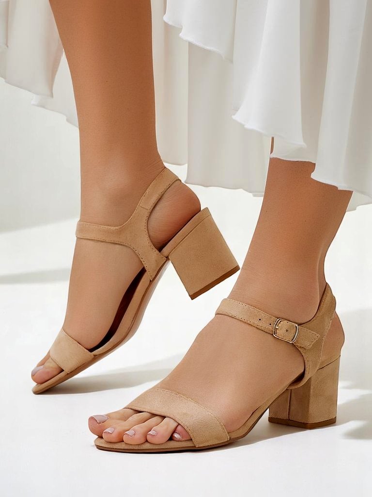 Royalfashion дамски сандали от еко велур Quarter