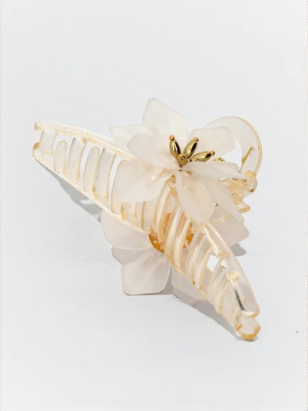 Royalfashion Фиба за коса с цвете