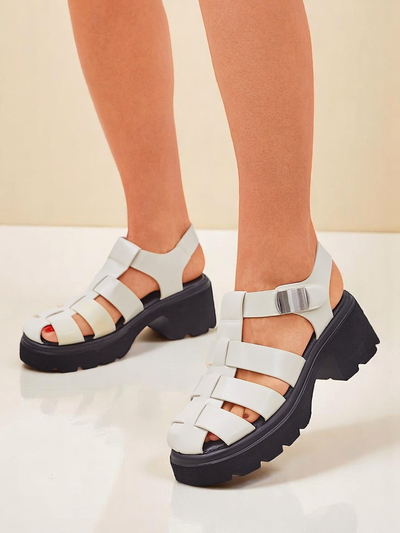 Royalfashion дамски сандали в римски стил Bratz