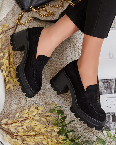 Royalfashion Дамски мокасини на ток Narvoti