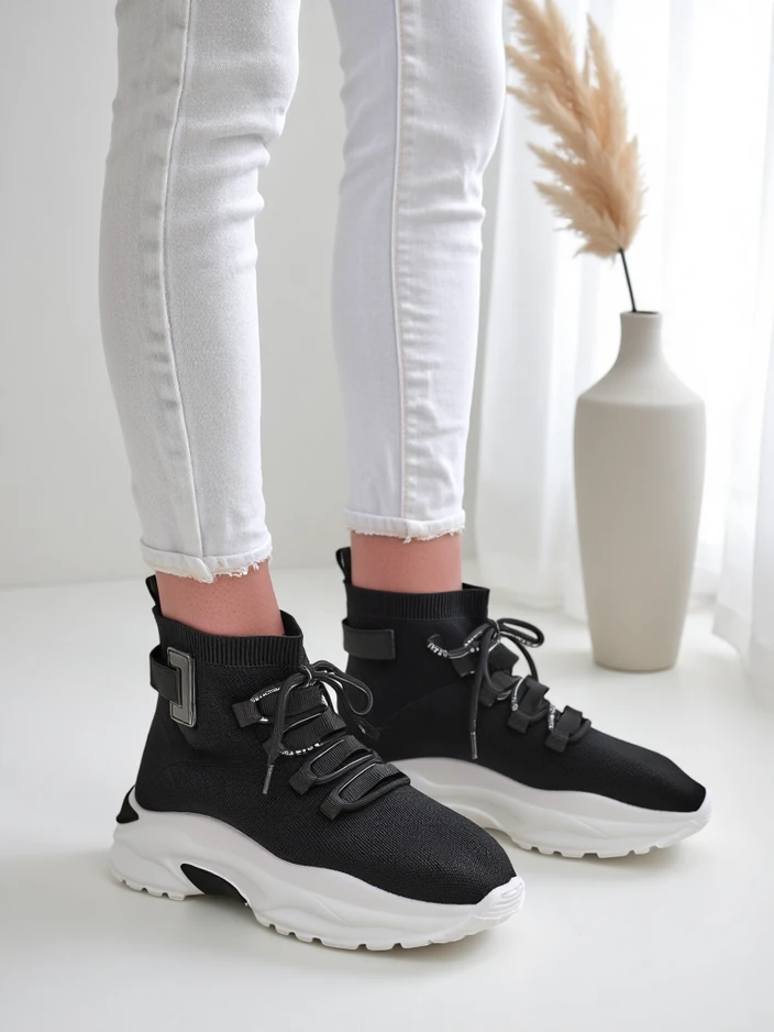 Royalfashion Женски високи спортни кецове Lorietea