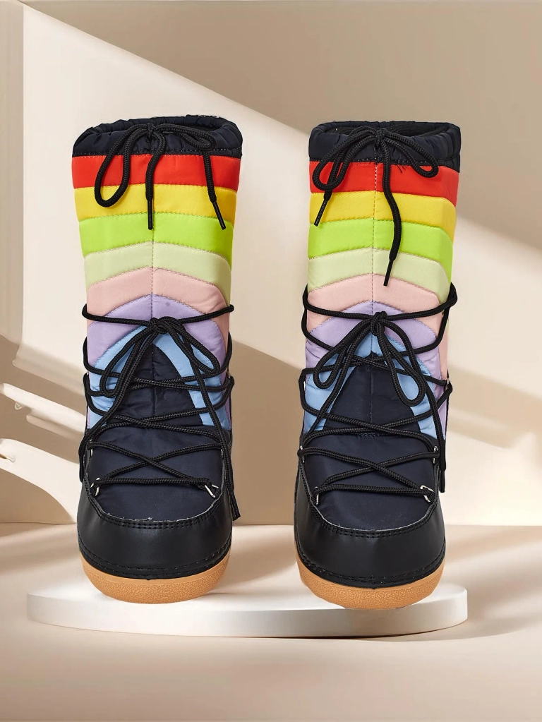 Дамски ботуши от типа на сноуборд Royalfashion Tencce
