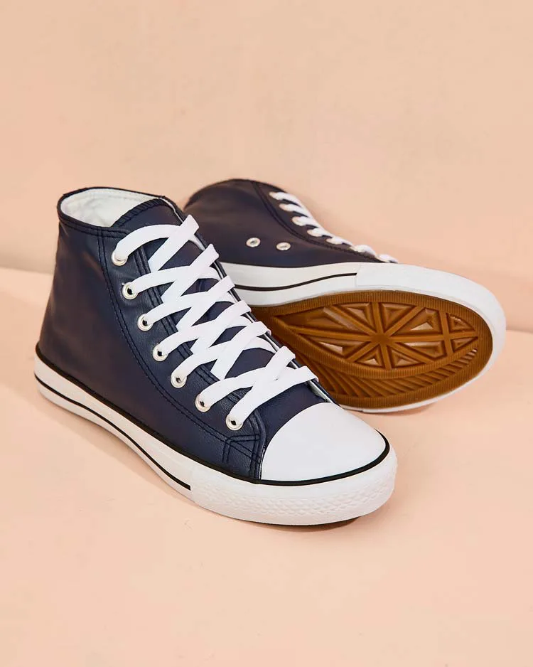 Royalfashion Дамски високи кецове Hallase