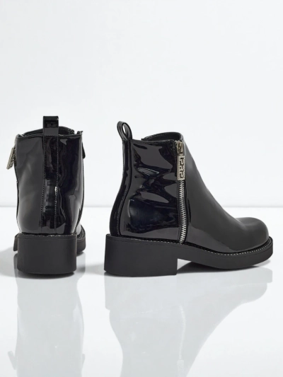 Дамски лакирани еко кожени боти Calvera