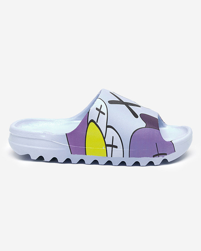 OUTLET Сини дамски джапанки Elmino - Обувки