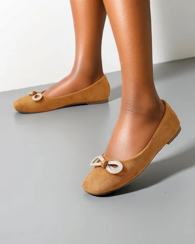 Royalfashion Женски балерини с лента Cocar