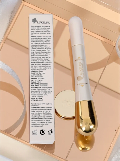 Aurelia Luxelux Concealer – водоустойчив коректор с четка за грим