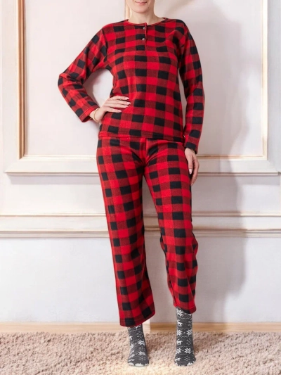 Royalfashion Коледни дамски пижами