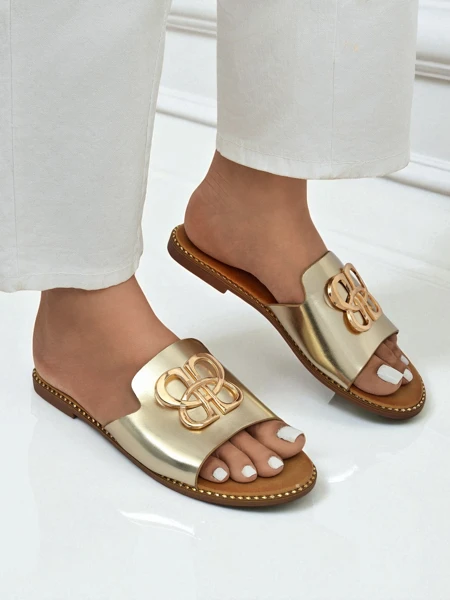 Royalfashion Дамски сандали с равна подметка Heraklia