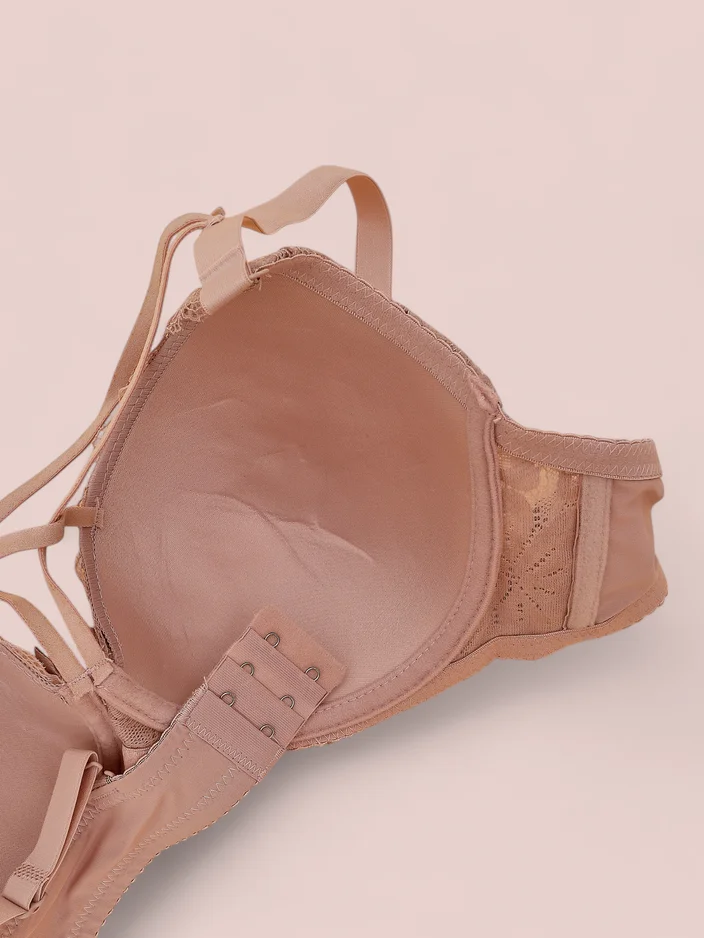 Royalfashion Женски подплънки с дантела