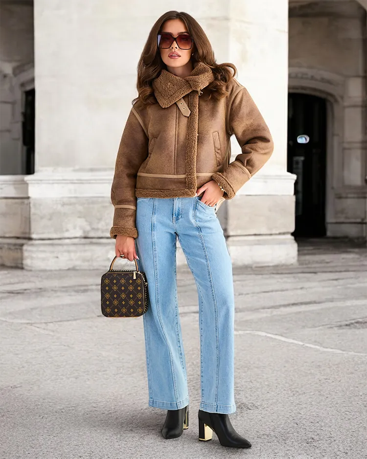 Дамско мото яке на Royalfashion