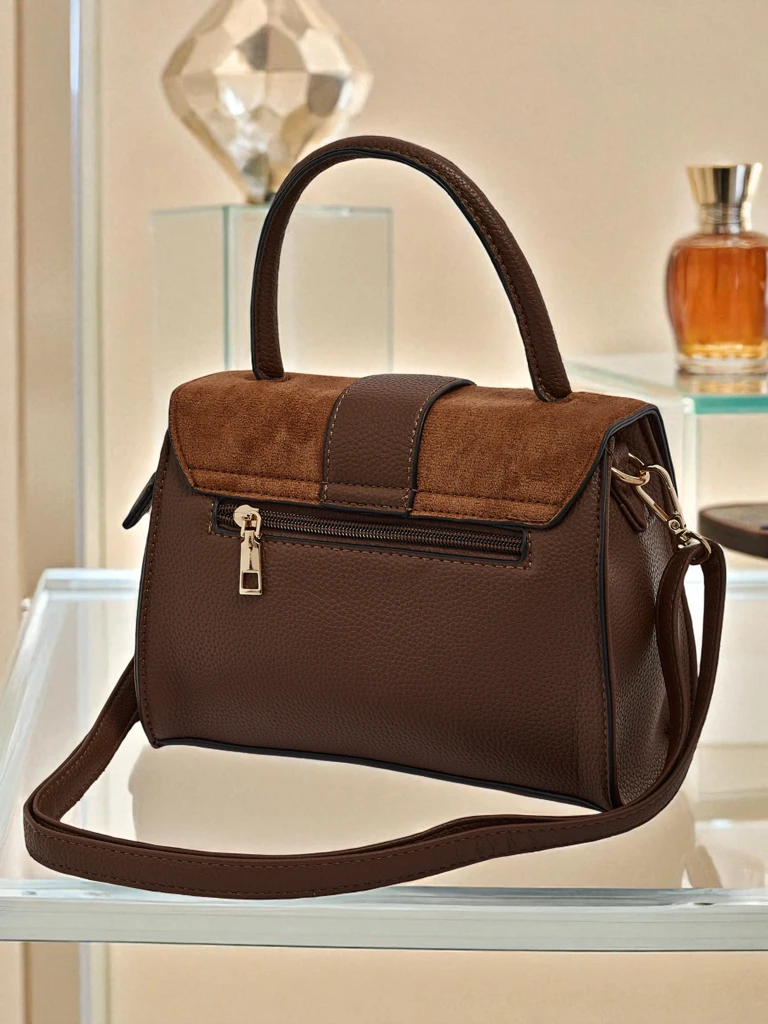 Малка дамска чанта от еко кожа Zyora