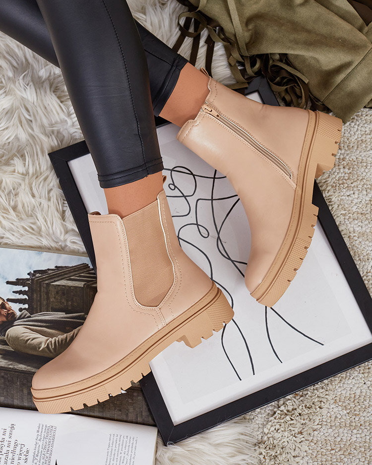 Royalfashion Дамски ботуши от еко кожа Dovivas