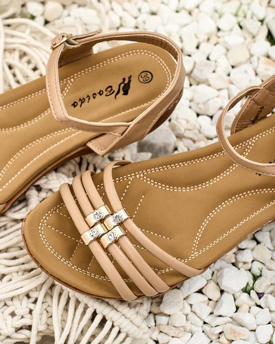 Royalfashion Декорирани дамски сандали Sun Crusher