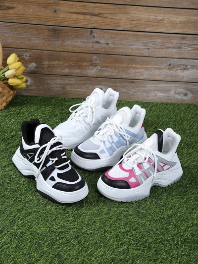 Спортни маратонки Royalfashion за жени на по-дебела подметка Loness