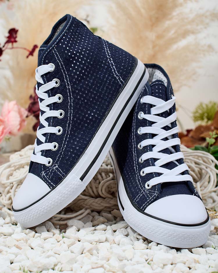 Royalfashion Дамски ажурни кецове Nimm