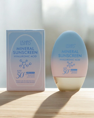 Ushah Слънцезащитен крем с хиалуронова киселина 50 SPF 60g