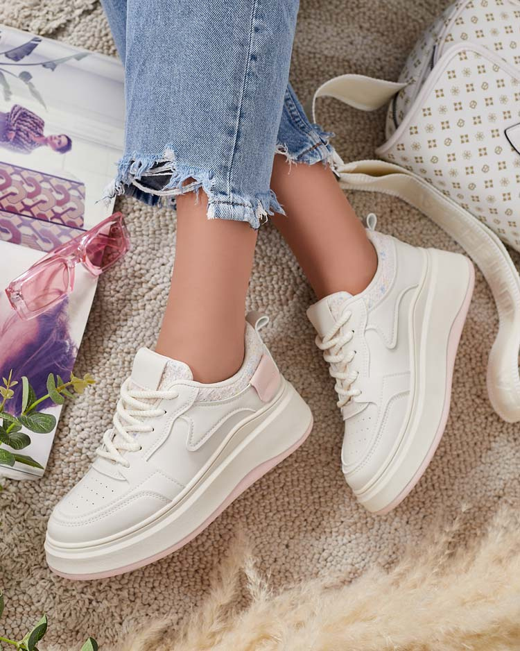 Royalfashion Спортни дамски кецове на платформа Lincidi