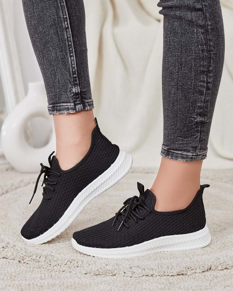 Royalfashion Дамски спортни обувки от плат Nahorsa