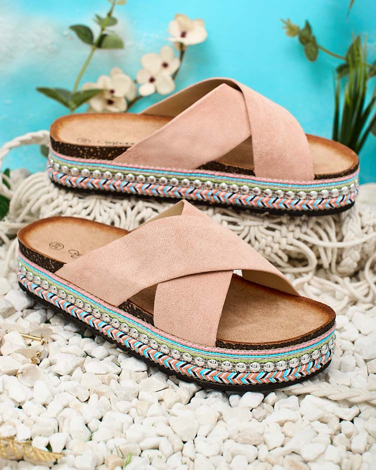 Royalfashion Дамски джапанки с равна подметка Tomlla