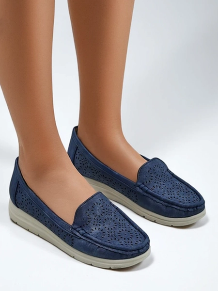Royalfashion Женски перфорирани мокасини Besset