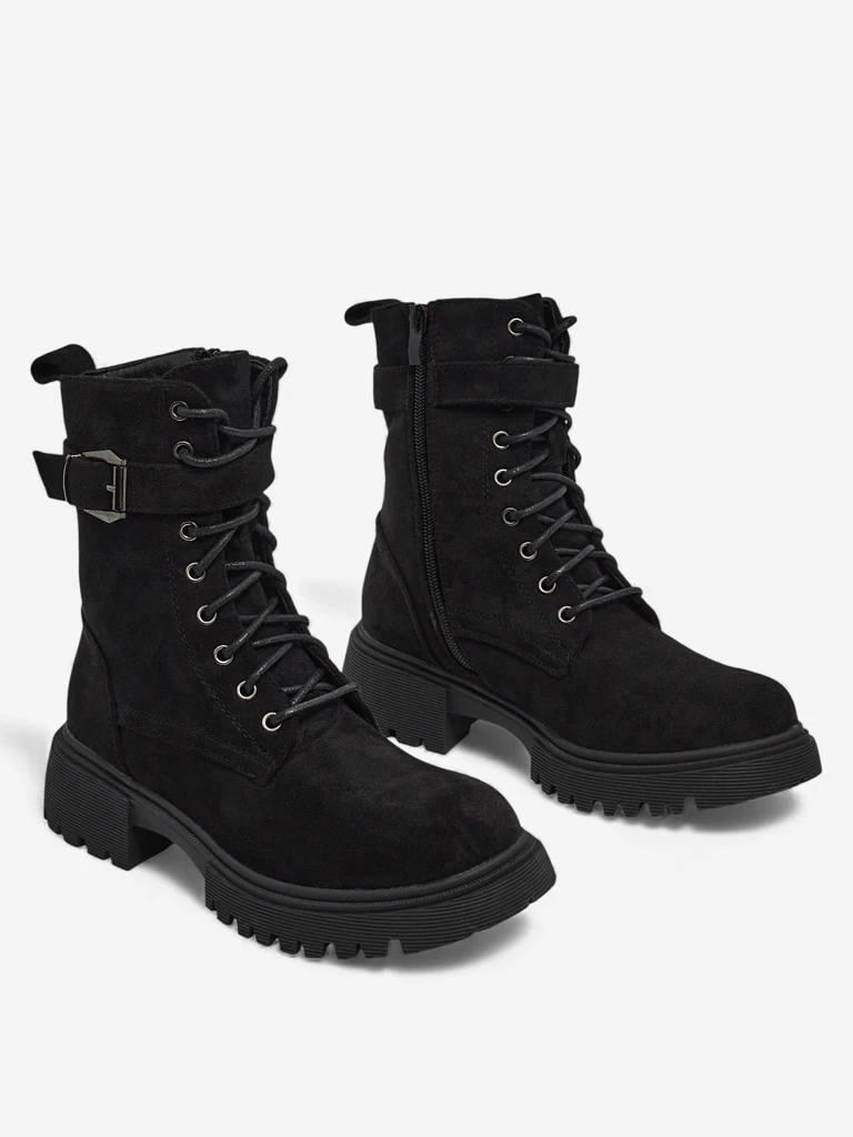 Дамски еко велурени боти Ubill