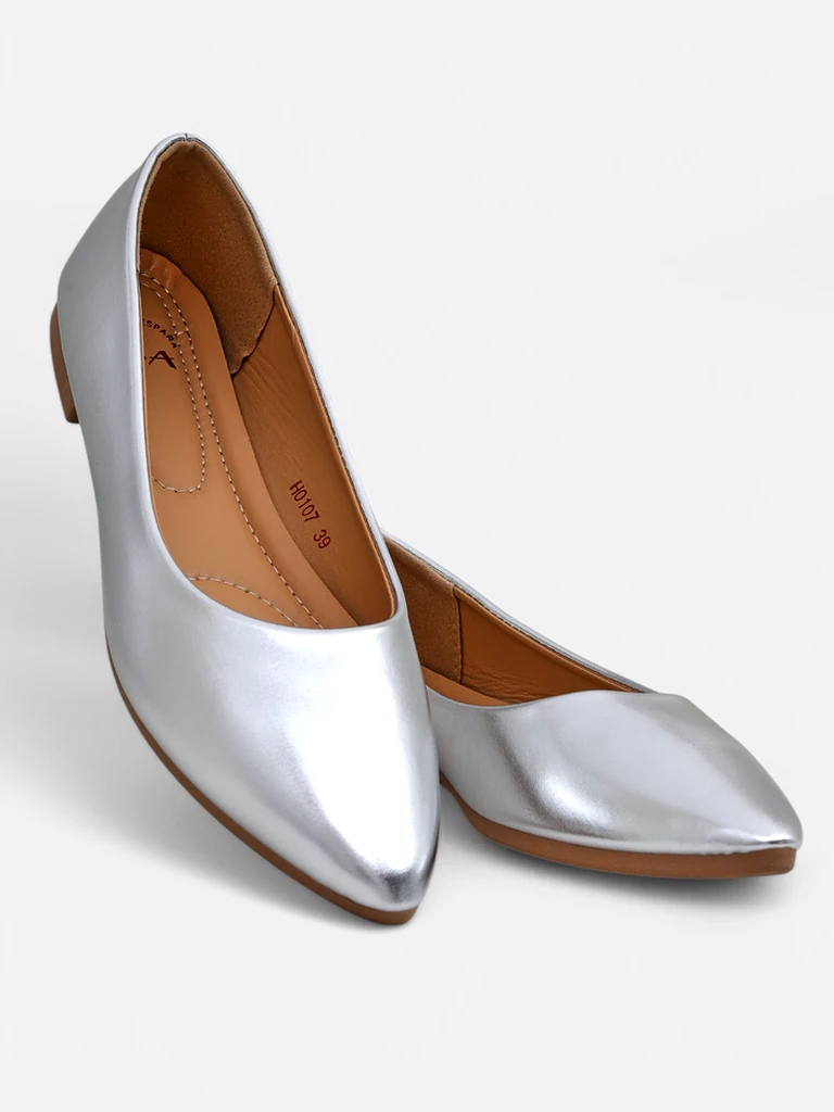 Royalfashion Дамски лачени балерини Aramiese