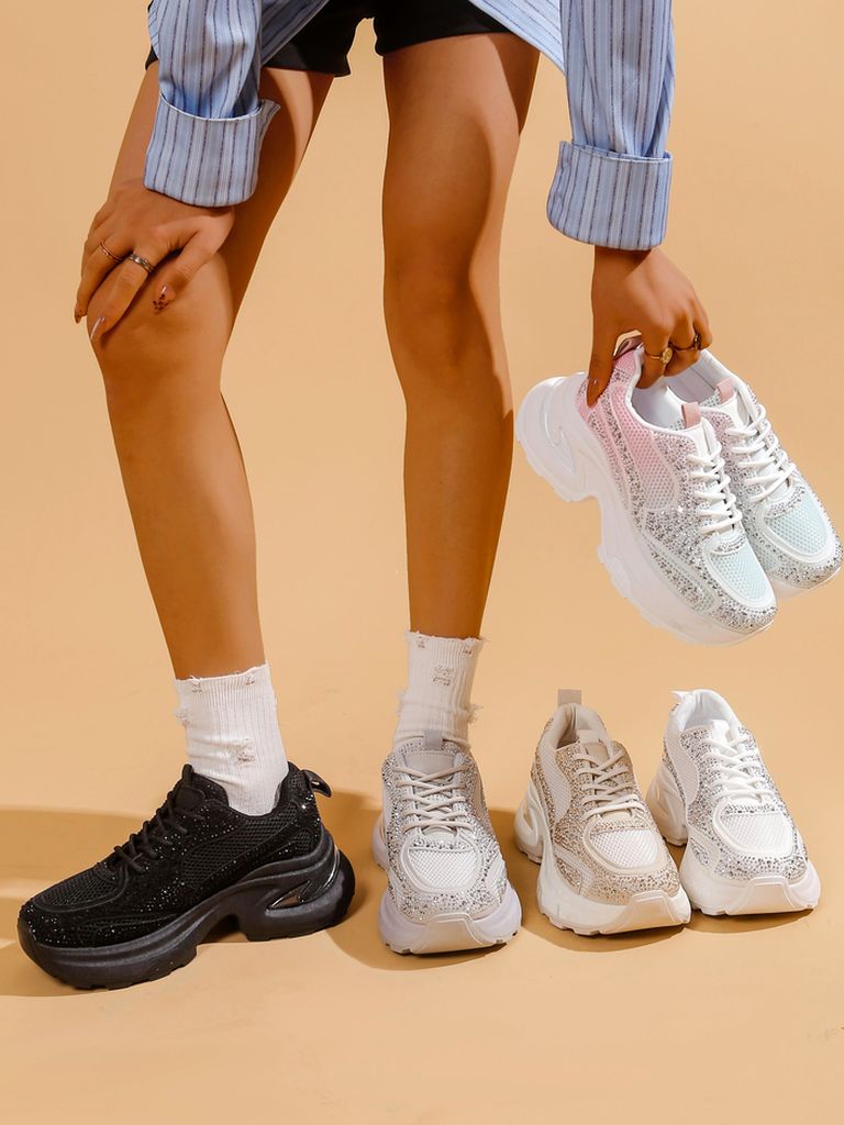 Спортни маратонки за жени Royalfashion с камъни, Bloss