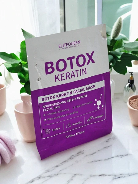 Botox&Keratin Sheet Mask – овлажнява и намалява бръчките