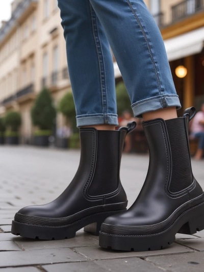 Royalfashion Дамски ботуши до глезена Nieziu