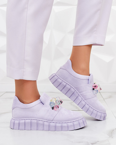 Royalfashion Спортни полуобувки с цветни камъни Resinello