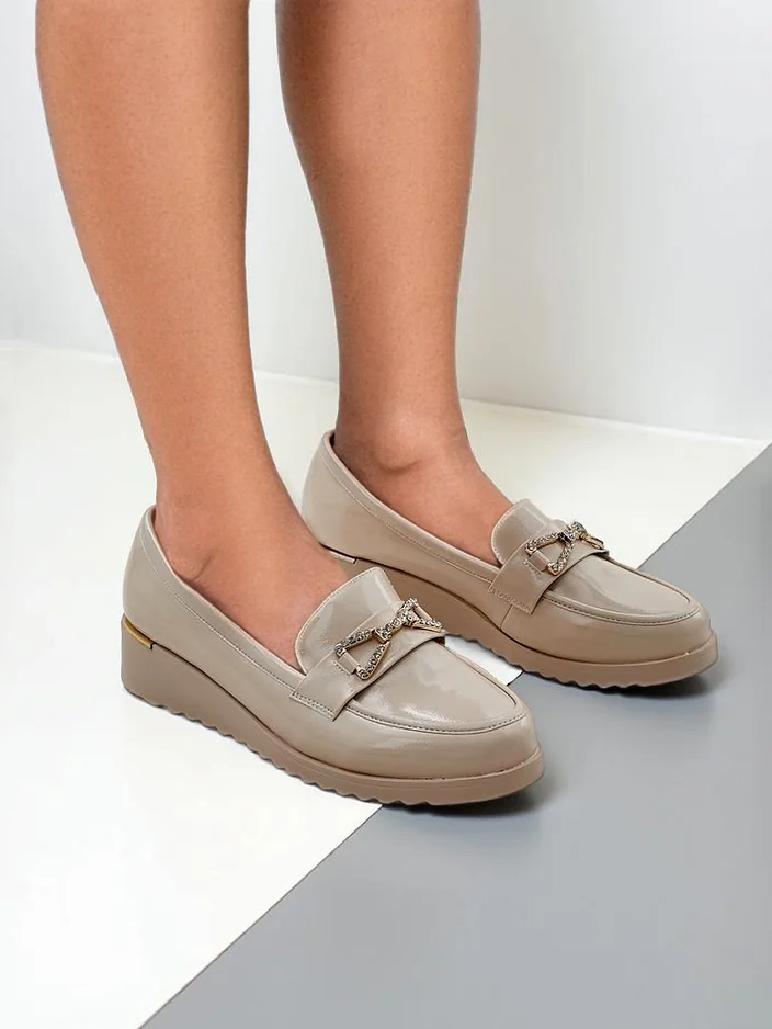 Royalfashion Женски мокасини на нисък ток Leffo